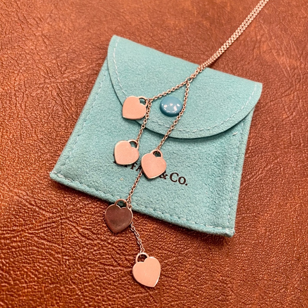 Tiffany & Co. Multi Tag Heart Necklace